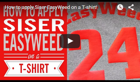 How to apply Siser Easyweed