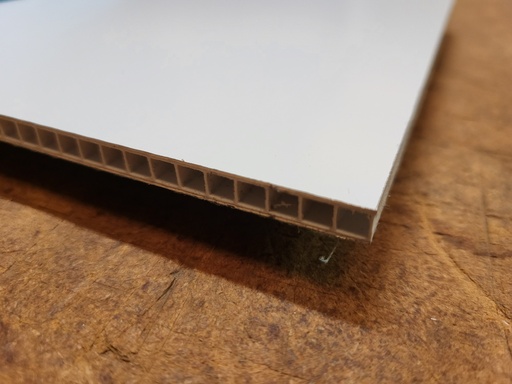 AlumaCorr Sign Sheets White 5mm