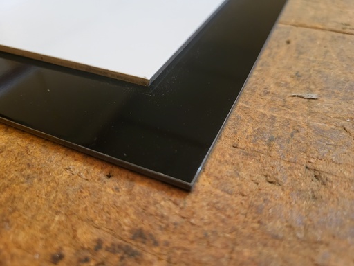 [ACP243WT2] ACP / ACM Sign Sheets | Aluminum Composite Panels | Cut Pieces | 2ftx4ft