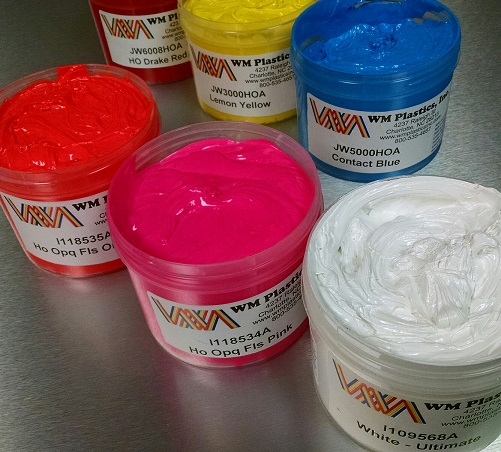 Flex Match Colors Screen Printing Ink WM Plastics